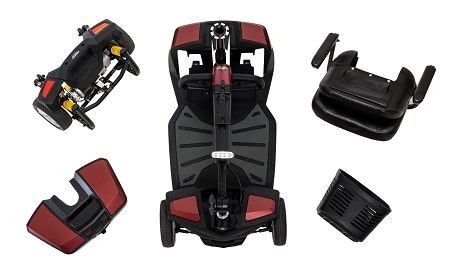 Product image of Pride Go Go Endurance Li Mobility Scooter  - pride endurance li dismantled